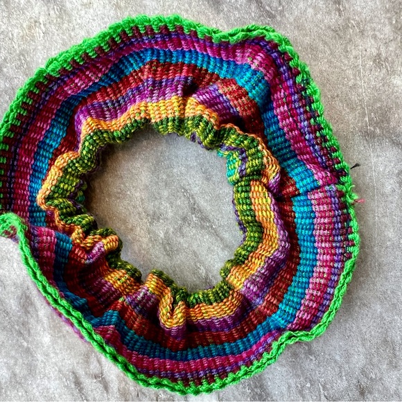 LEATHER BRACELET & Scrunchie SET - NEW - Picture 3 of 5